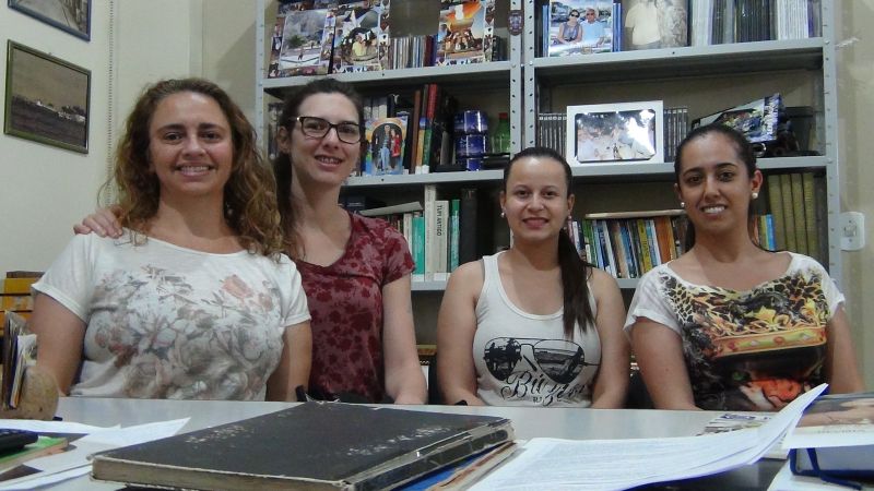 Adriana Gomes Affonso, Ana Paula, Anielli Souza, Lidiane Cristina Costa - Pesquisadoras do INPE